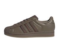 ADIDAS ORIGINALS Baskets basses 'Superstar II' chocolat / marron chiné, Taille 38