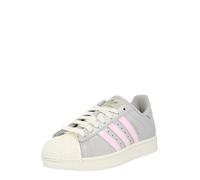 ADIDAS ORIGINALS Baskets basses 'SUPERSTAR II' gris / rose / blanc, Taille 35,5
