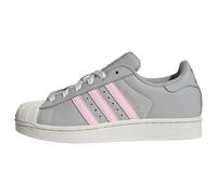 ADIDAS ORIGINALS Baskets basses 'Superstar II' gris / rose clair / blanc, Taille 35,5