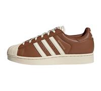 ADIDAS ORIGINALS Baskets basses 'Superstar II' marron / blanc cassé, Taille 37-37,5