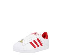ADIDAS ORIGINALS Baskets basses 'SUPERSTAR II' rouge / blanc, Taille 41-41,5