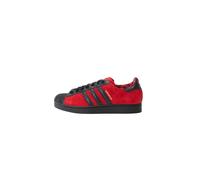 ADIDAS ORIGINALS Baskets basses 'Superstar II' rouge feu / noir, Taille 40