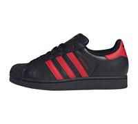 ADIDAS ORIGINALS Baskets basses 'Superstar II' rouge / noir, Taille 40,5-41