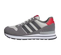 ADIDAS ORIGINALS Baskets basses 'ZX 500' gris / anthracite / gris clair / rouge, Taille 46