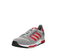 ADIDAS ORIGINALS Baskets basses 'ZX 600' gris / gris foncé / rouge, Taille 40,5-41