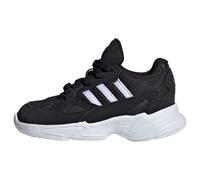 ADIDAS ORIGINALS Baskets 'Falcon' noir / blanc, Taille 19