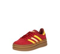 ADIDAS ORIGINALS Baskets 'Gazelle Bold' jaune / rouge feu / blanc, Taille 35,5