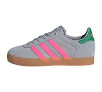 ADIDAS ORIGINALS Baskets 'Gazelle' gris argenté / vert foncé / rose clair, Taille 33