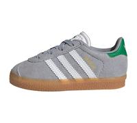 Chaussure Gazelle Comfort Closure Lacets Élastiques Enfants Halo Silver / Cloud White / Green 23