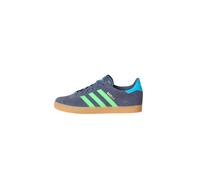ADIDAS ORIGINALS Baskets 'GAZELLE' marine / bleu néon / or / vert clair, Taille 36