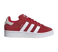Adidas Baskets basses enfant Campus 00s J – Cuir, lacets – Rouge 37 1/3