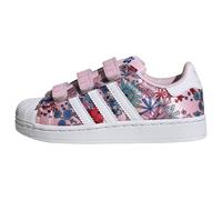 ADIDAS ORIGINALS Baskets 'Liberty London Superstar' pétrole / rose / rouge / blanc, Taille 33