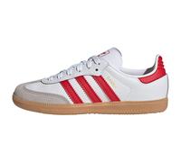 ADIDAS ORIGINALS Baskets 'Samba' gris / rouge sang / blanc, Taille 31,5
