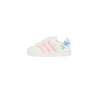 ADIDAS ORIGINALS Baskets 'Superstar II' azur / rose / blanc, Taille 33