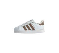 ADIDAS ORIGINALS Baskets 'SUPERSTAR II CF' caramel / blanc, Taille 27