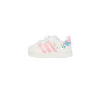 ADIDAS ORIGINALS Baskets 'SUPERSTAR II CF I' bleu clair / jaune / rose clair / blanc, Taille 26,5
