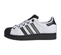 ADIDAS ORIGINALS Baskets 'Superstar II' gris / noir / blanc, Taille 35,5