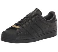 adidas Originals Baskets Superstar pour homme, Noir/Noir/Carbone, 12