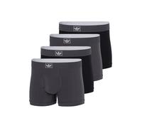ADIDAS ORIGINALS Boxers ' Comfort Cotton Rib ' gris foncé / noir, Taille L