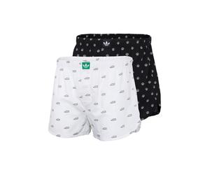ADIDAS ORIGINALS Boxers 'Comfort Cotton Woven' noir / blanc, Taille L