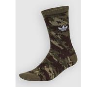 CHAUSSETTES MI-MOLLET CAMO (2 PAIRES) Olive Strata / Aurora Coffee 43-45