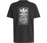 Adidas Originals Camo Tongue Regular Fit T-Shirt Noir XS Male