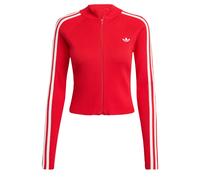 ADIDAS ORIGINALS Cardigan 'Adicolor' rouge / blanc, Taille XS