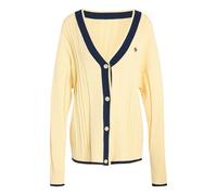 ADIDAS ORIGINALS Cardigan bleu marine / jaune clair, Taille XXS