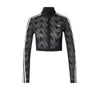 ADIDAS ORIGINALS Cardigan 'Firebird Classic' noir / blanc, Taille M-L