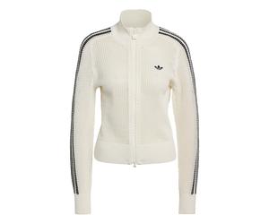 ADIDAS ORIGINALS Cardigan 'Firebird' noir / blanc cassé, Taille M