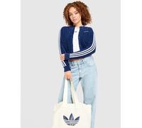 adidas Originals Cardigan maille pelucheuse - Bleu XS