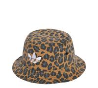 ADIDAS ORIGINALS Chapeaux 'Leopard Bucket' caramel / gris foncé / noir / blanc, Taille 56-58