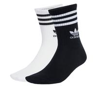 ADIDAS ORIGINALS Chaussettes '3-Stripes Crew 10 Pairs' noir / blanc, Taille 37-39