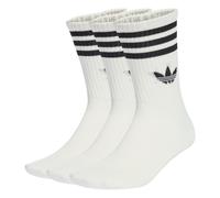 adidas Chaussettes 3-Stripes Crew Socks 3 Pairs in Blanc M