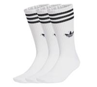 ADIDAS ORIGINALS Chaussettes '3-Stripes High Crew 3 Pairs' noir / blanc, Taille 40-42