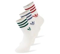 ADIDAS ORIGINALS Chaussettes bleu marine / vert foncé / rouge sang / blanc, Taille 40-42
