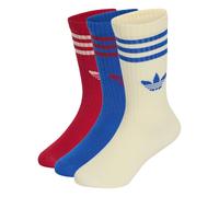 ADIDAS ORIGINALS Chaussettes crème / bleu / rouge, Taille 22-24