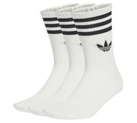 Adidas Originals Chaussettes 3 bandes Lot de 3 paires Noir/Blanc Taille 40-42