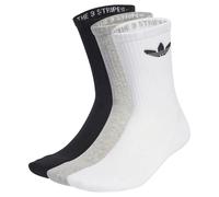 Adidas Originals Chaussettes Crew Trefoil Cushion 3 Paires