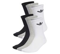 Adidas Originals Chaussettes Crew Trefoil Cushion 6 Paires