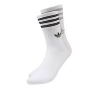 Adidas Solid Crew 3 Pack - Unisexe Chaussettes White 37-39
