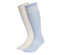 Chaussettes montantes 3 bandes (2 paires) Off White / Crystal Sky 40-42