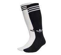 ADIDAS ORIGINALS Chaussettes montantes noir / blanc, Taille 37-39