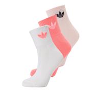ADIDAS ORIGINALS Chaussettes rose pastel / melon / noir / blanc perle, Taille 46-48
