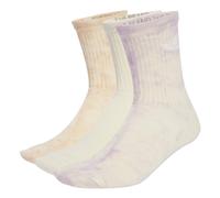 ADIDAS ORIGINALS Chaussettes 'Tie Dye Crew 3 Pairs' violet / orange / blanc / blanc cassé, Taille 43-45