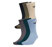 ADIDAS ORIGINALS Chaussettes 'Trefoil' beige / bleu clair / chocolat / olive / pétrole / noir, Taille 43-45