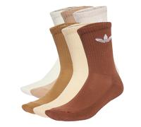 ADIDAS ORIGINALS Chaussettes 'Trefoil Cushion 6 Pairs' beige / écru / sable / marron châtaigne / noisette / blanc, Taille 40-42