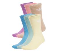 ADIDAS ORIGINALS Chaussettes 'Trefoil Cushion' camel / jaune clair / menthe / rose, Taille 46-48