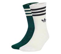ADIDAS ORIGINALS Chaussettes 'X Liberty London' beige clair / vert foncé / noir / blanc, Taille 43-45