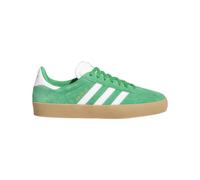 Adidas Originals - Chaussures de skate - Gazelle ADV Green/Cloud White/Gold Metallic en Cuir - Taille 38 2/3 - Vert Vert 38 2/3